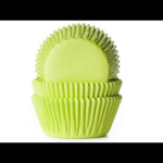 Cupcake Cups Lime groen 50st.