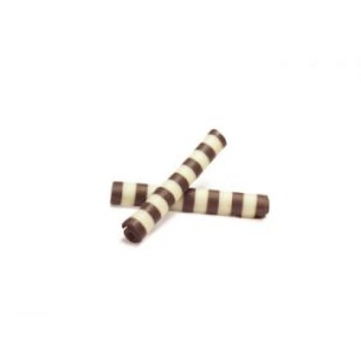 Chocolade Rolletjes Puur/Wit Klein 24st.