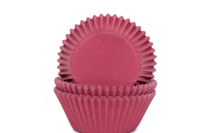 Cupcake Cups Wijnrood 50x33mm. 50st.