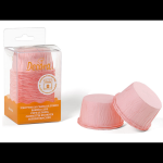 CupCake Cups Roze Geplooid 25 st. 55x35 mm