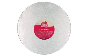 Cake Board Rond Zilver - 25 cm