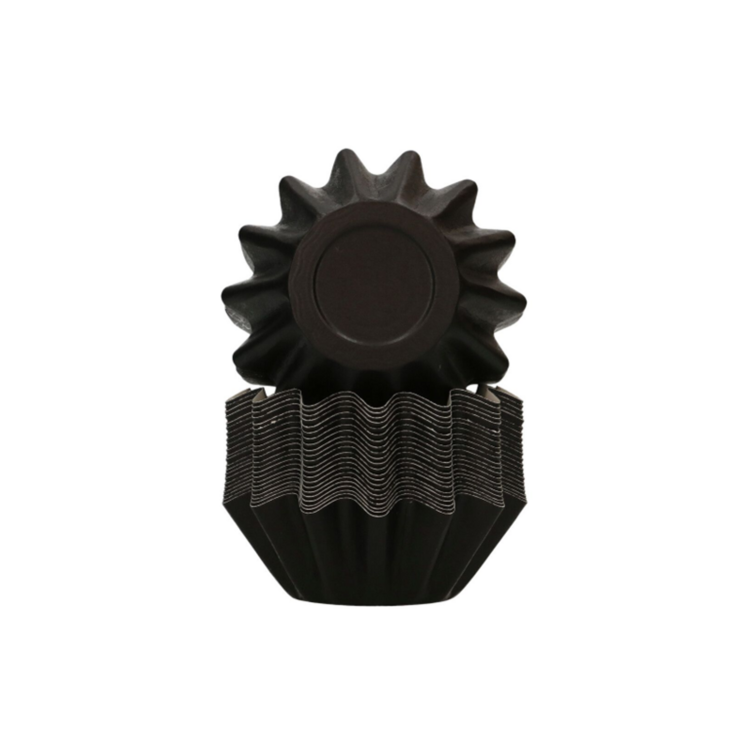 FunCakes Bloom Baking Cups - Zwart pk/48