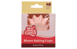 FunCakes Bloom Baking Cups - Pastel Roze pk/48