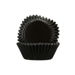 FunCakes Folie Baking Cups - Metallic Zwart pk/48