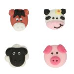 FunCakes Suikerdecoratie Boerderij Dieren Set/12