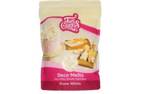 FunCakes Deco Melts - Sneeuw Wit - 1kg