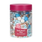 FunCakes Soft Pearls Mix Blue Celebration 80g