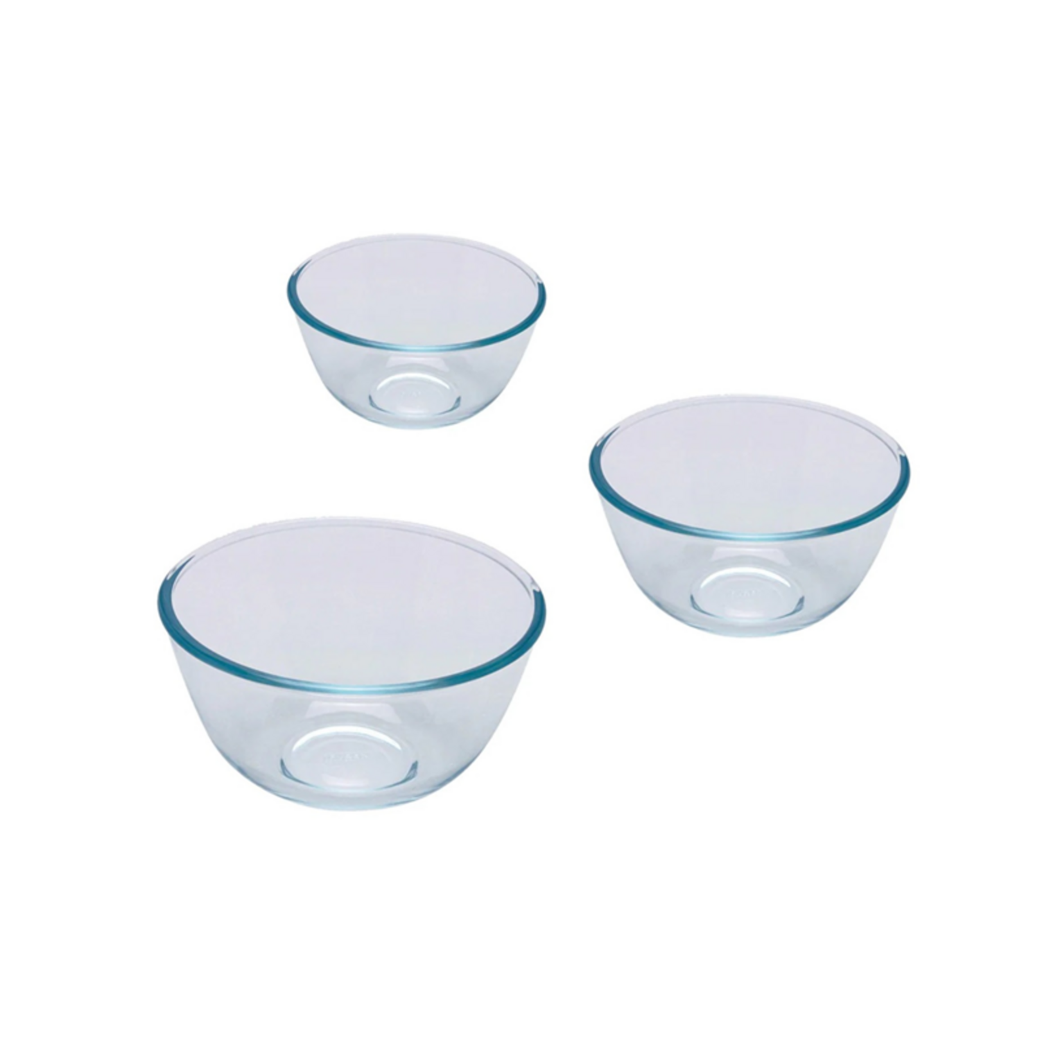 Pyrex Iconic's Beslagkommen (0,5L/1L/2L) Set/3