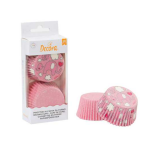 Decora Cupcake Cups Roze Olifant en stippen 36st.**