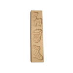 Speculaasplank Kerst (Rendier/Kerstman/Sok) (3x) 9x8cm