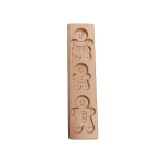 Speculaasplank Gingerbread (Familie) (3x) 8x6cm