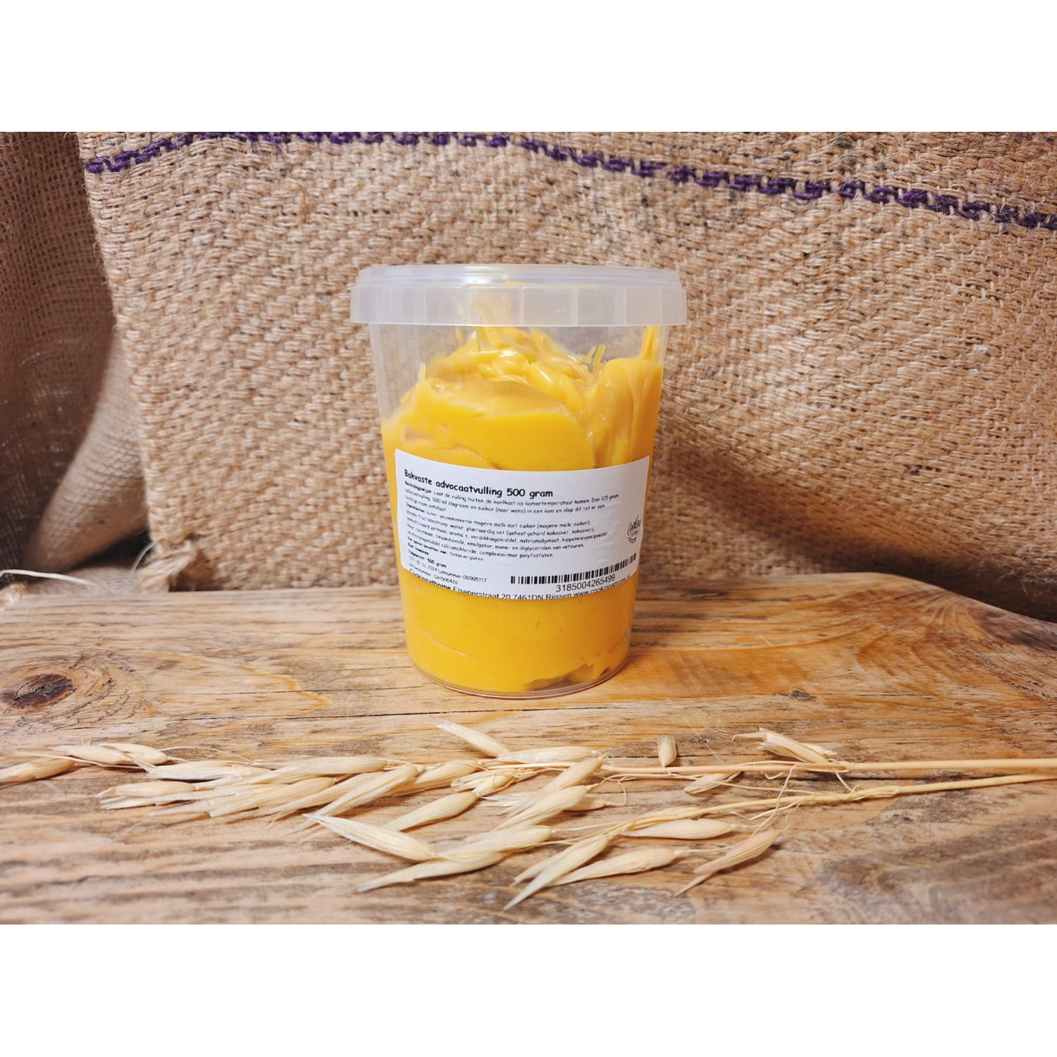 Bakvaste advocaat vulling 500 gram