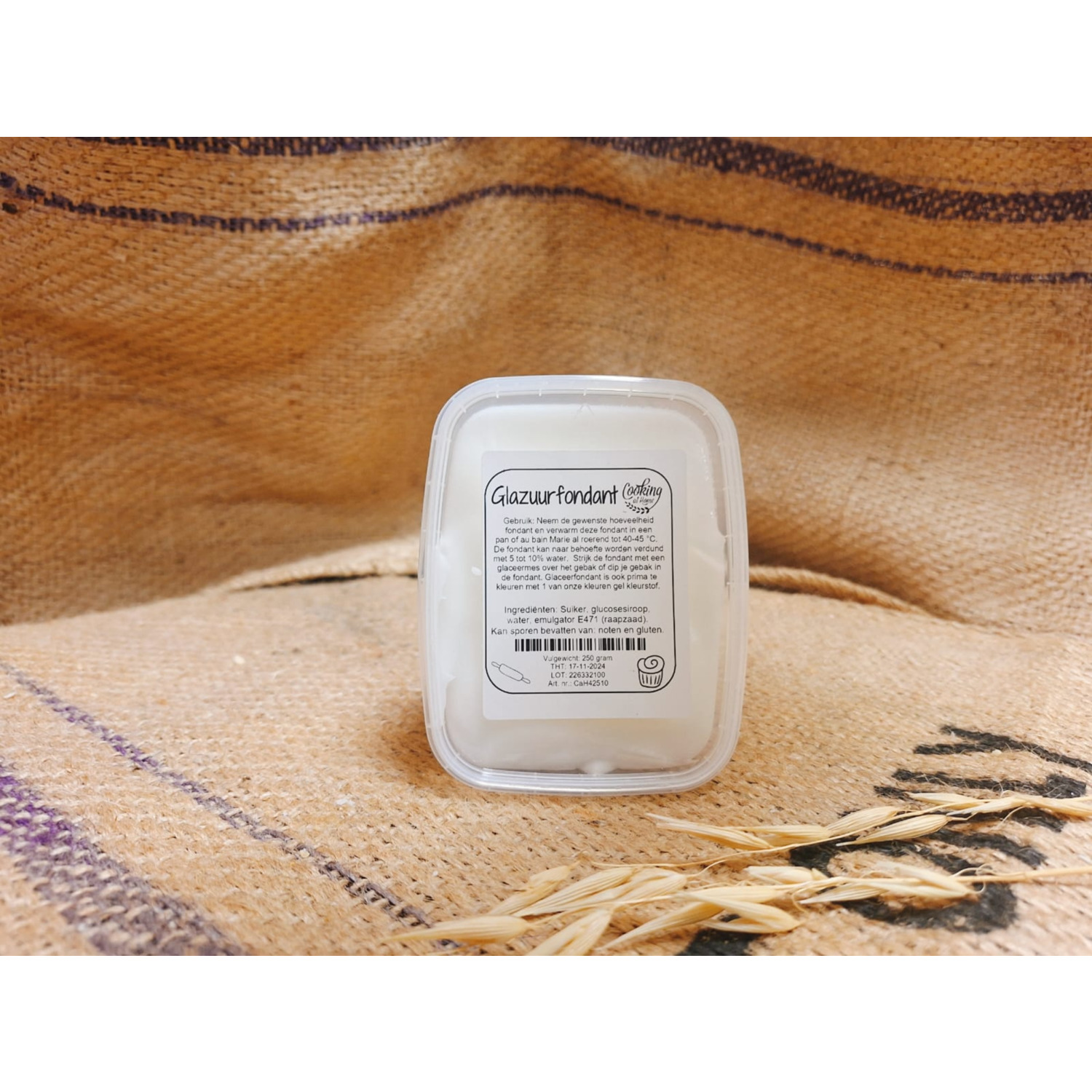 Glazuurfondant 250 gram