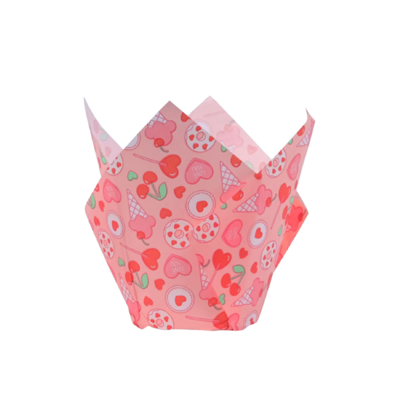 PME Muffin Cups Zoete Liefde 24st.