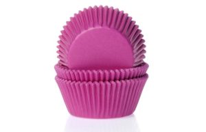 Cupcake Cups Fuchsiaroze 50st.