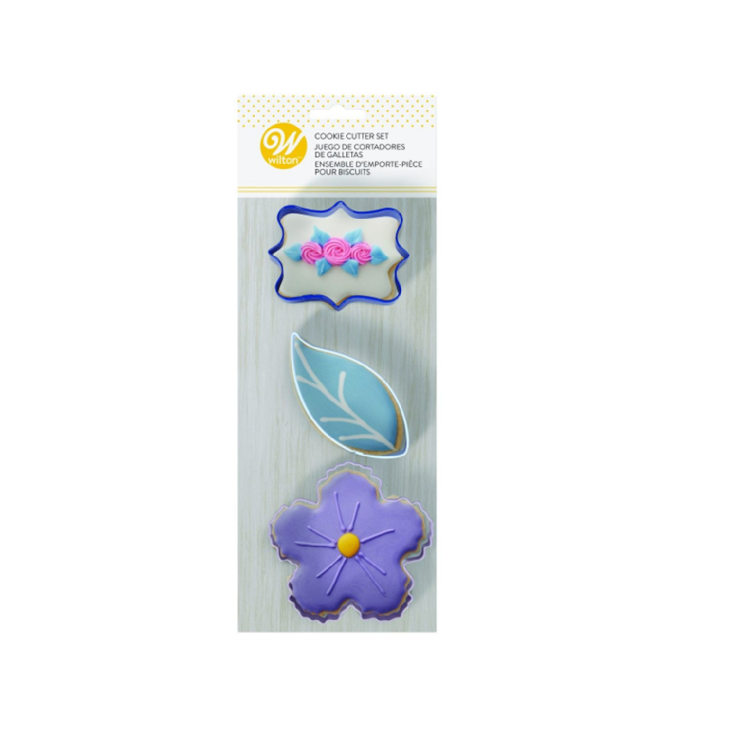 Wilton Uitsteker Set Floral Set/3**