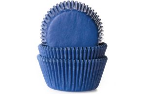 Cupcake Cups Donker Blauw 50st.