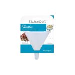 Kitchen Craft Trechters 6,5-8-10cm Set/3