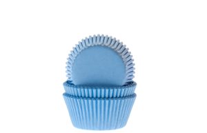 Cupcake cups Mini  Licht Blauw - 60 stuks HoM