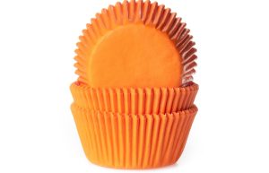 Cupcake cups Oranje ca. 20 stuks