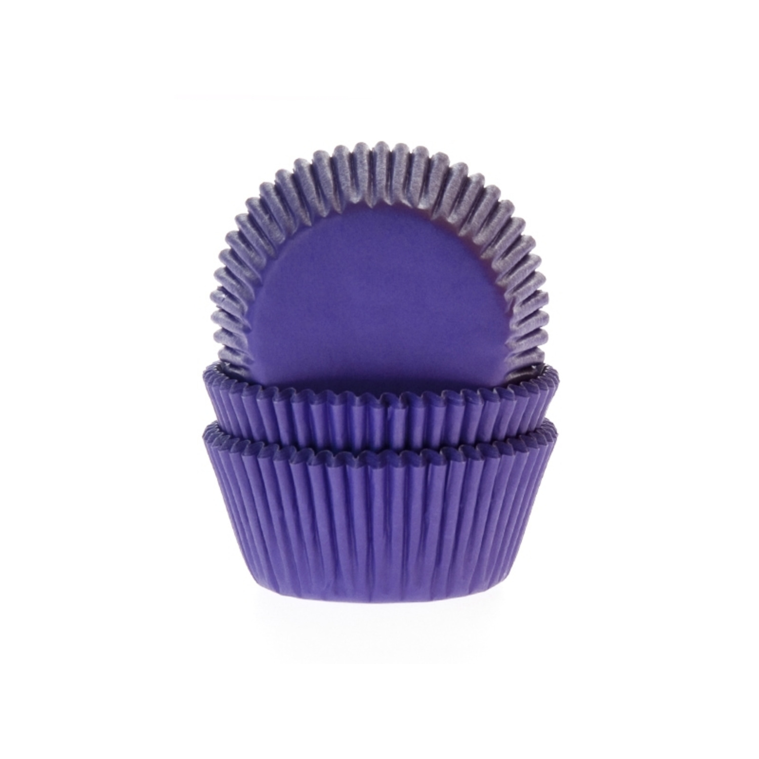 Cupcake Cups Paars - 50 stuks HoM