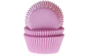 Cupcake Cups Effen Roze 50st.