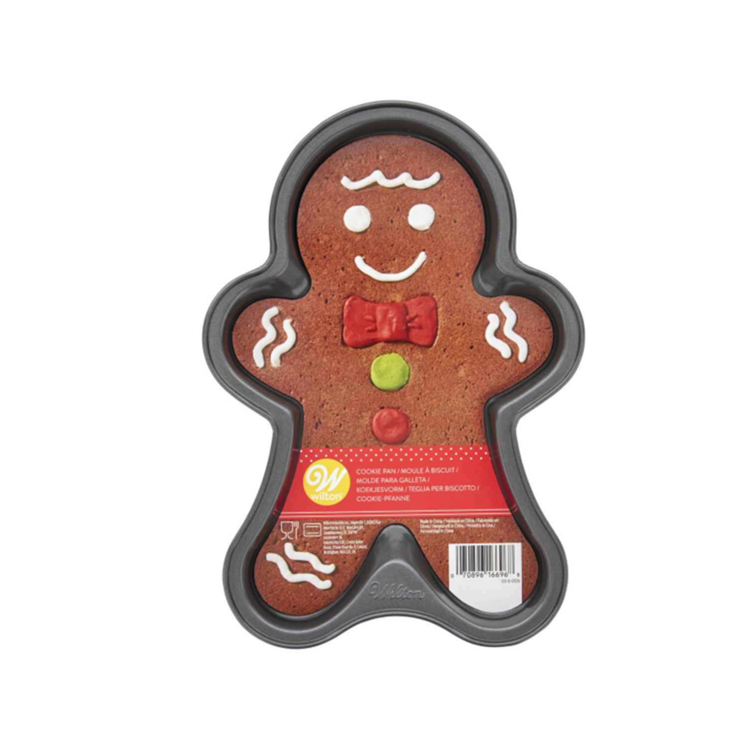 Wilton Gingerbread Jongen Koekjes Bakvorm