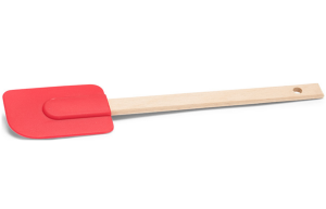 Siliconen pannenlikker 27cm Rood