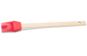 Siliconen bakkwast 27cm Rood