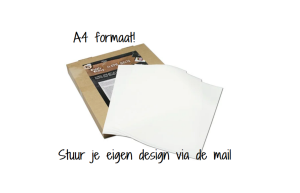 Eetbare Print Klantenpas zonder bewerken