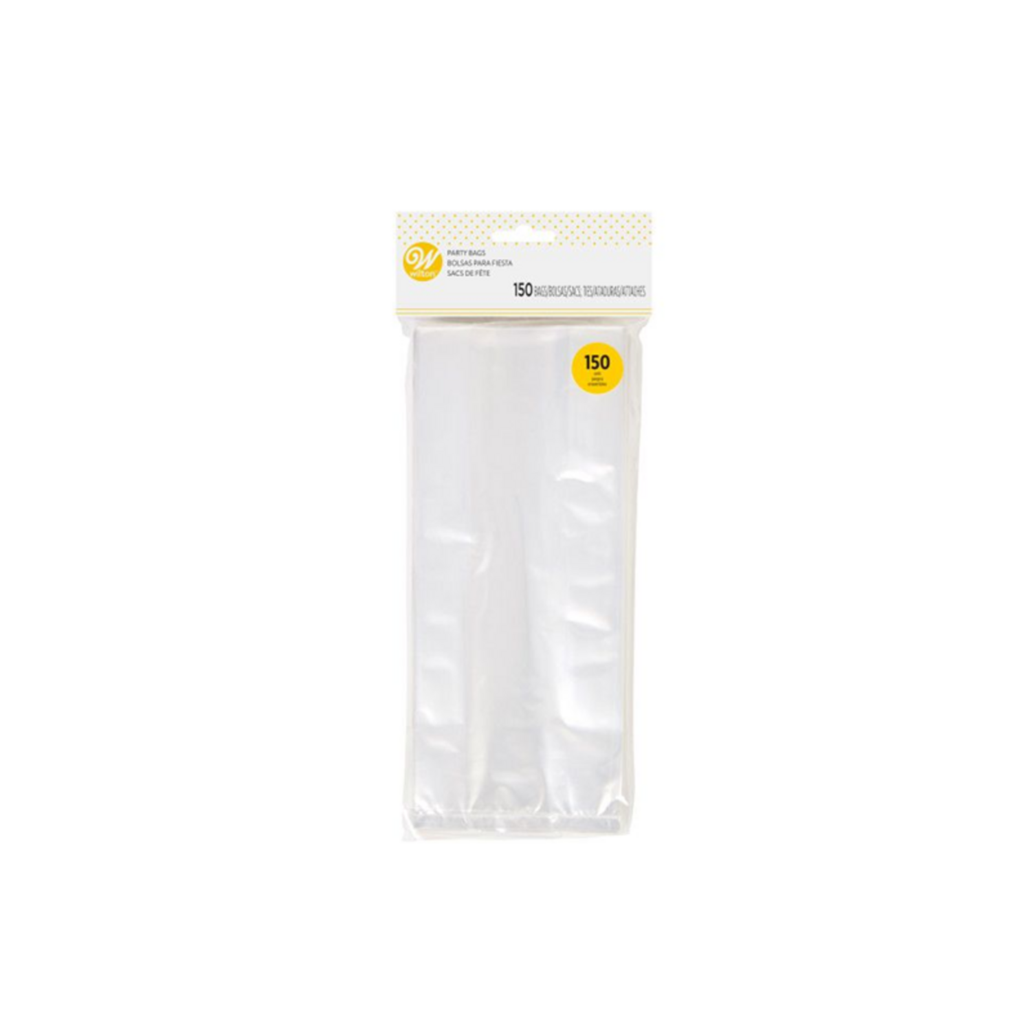 Wilton Traktatiezakjes Doorzichtig pk/150
