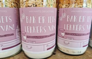 Cadeaufles Appel Choco Cookies - Gefeliciteerd