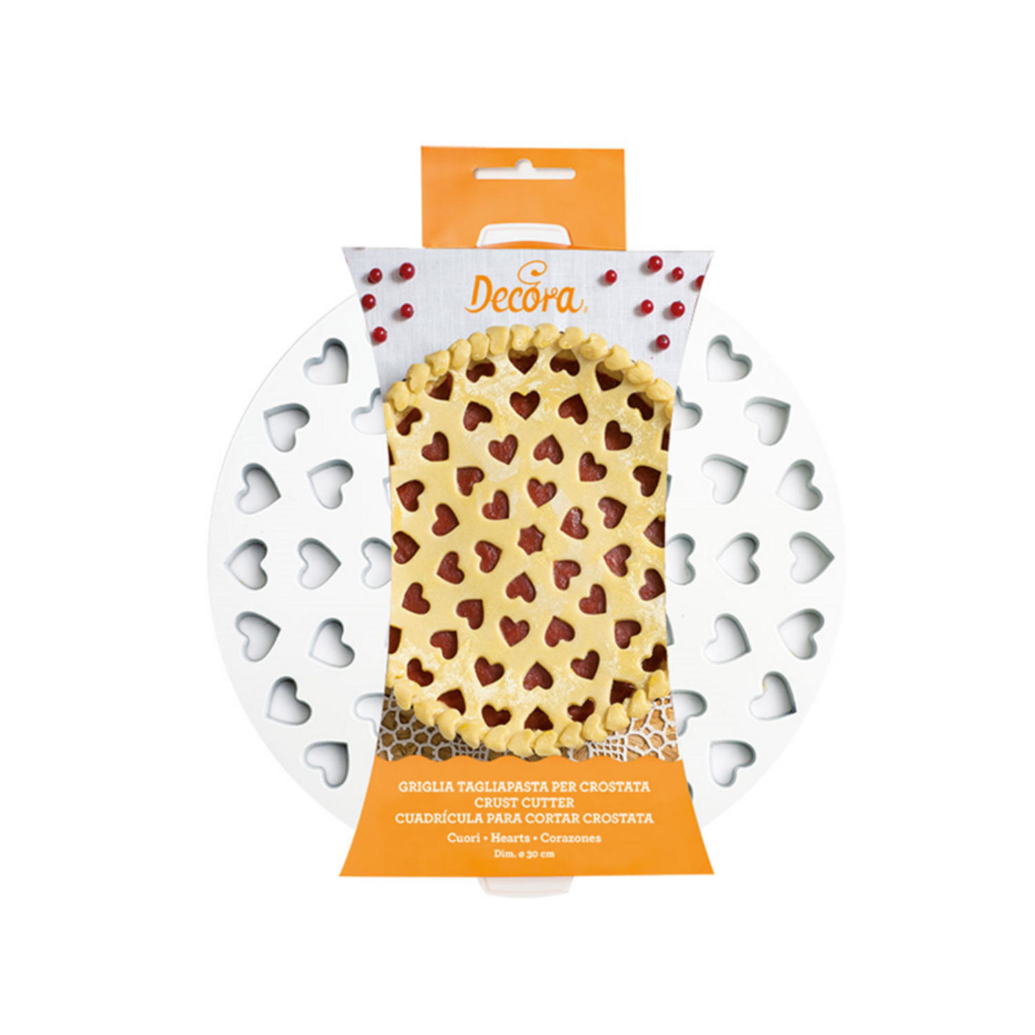 Decora Vlaaistans Hart 30cm