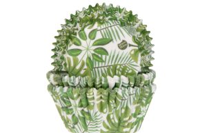 Cupcake Cups Groen Blad 50st