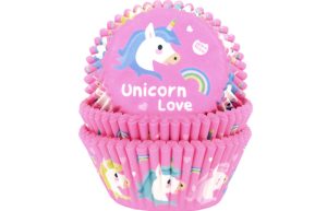 Cupcake Cups Eenhoorn pk/50