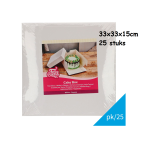 Taartdoos 33x33x15 per 25 stuks