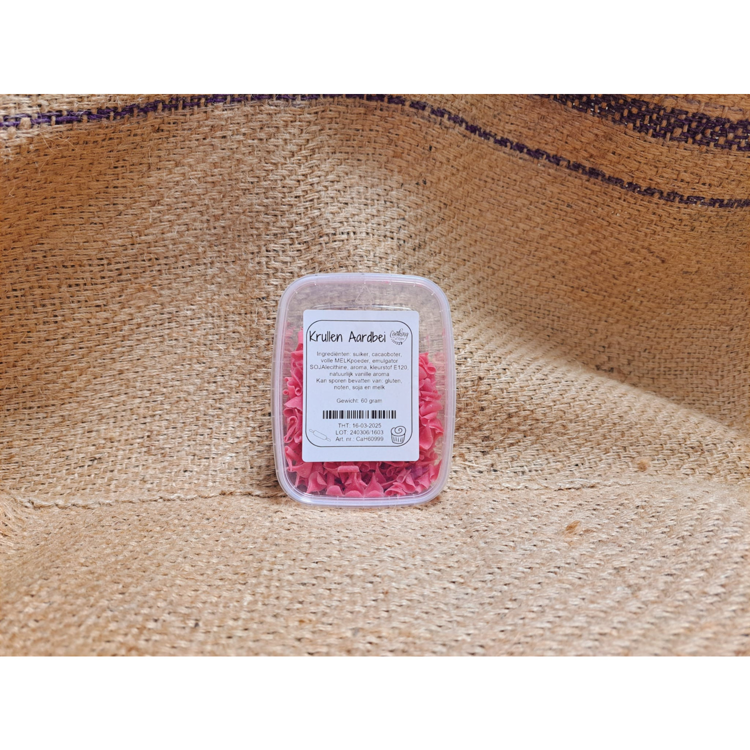 Krullen aardbei 60 gram