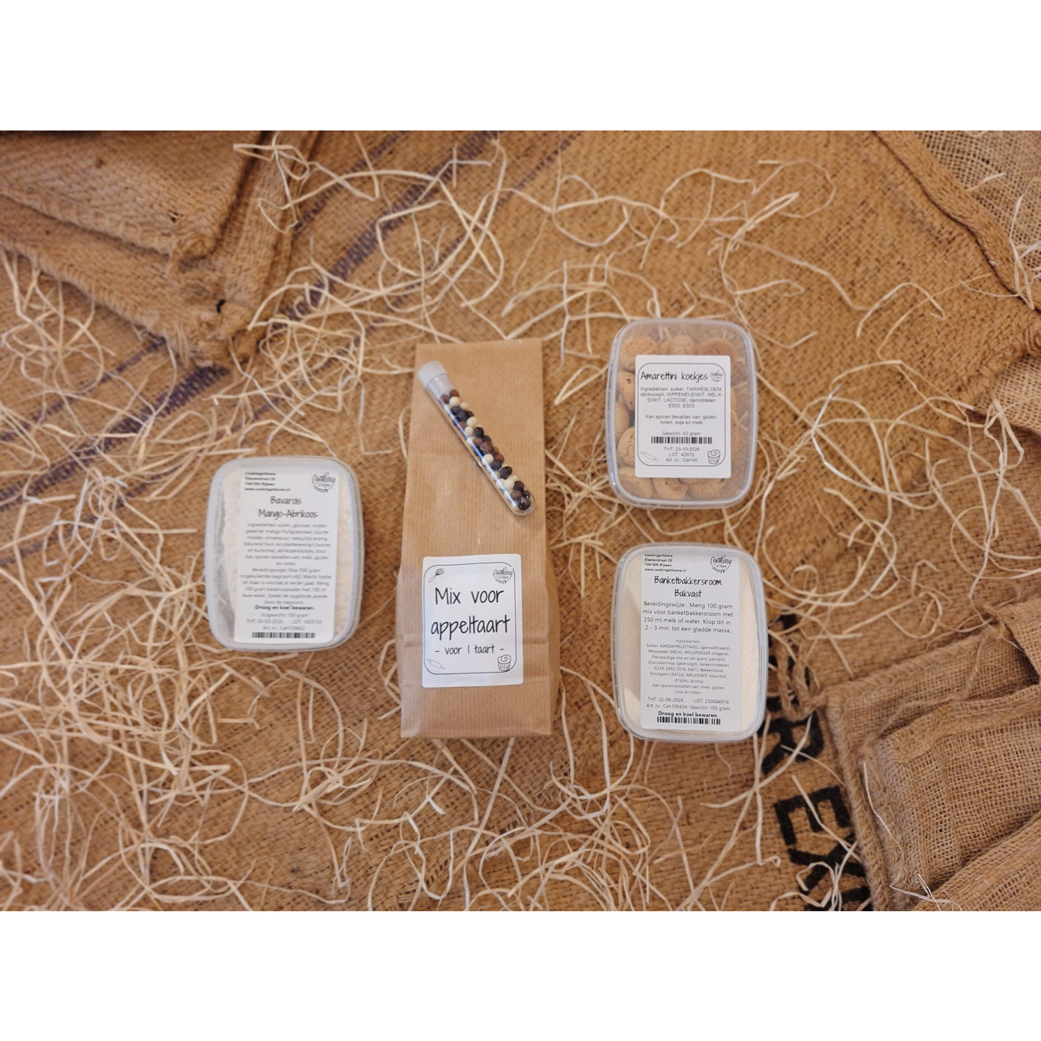 Cadeaupakket 'Cosy apple pie'