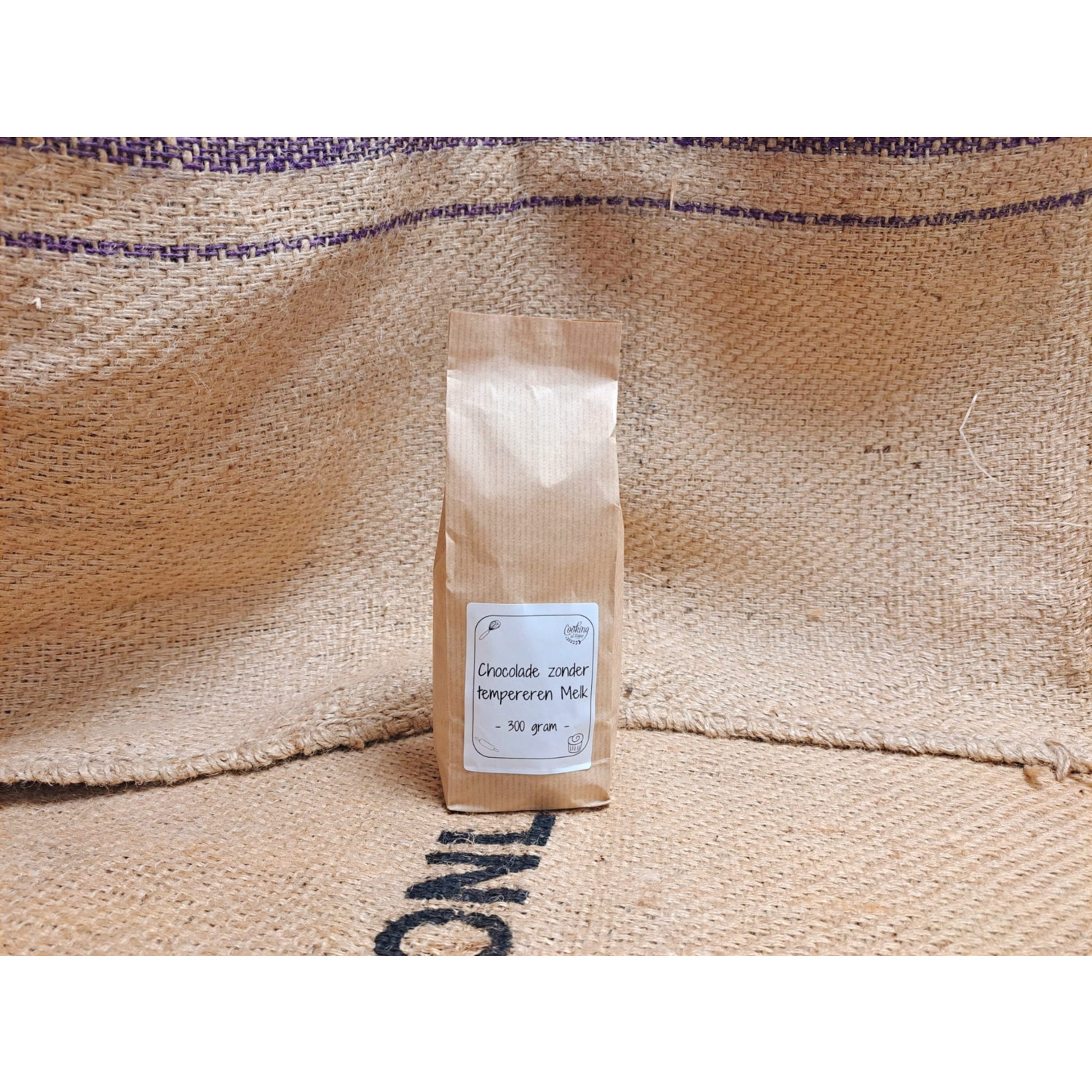 Callebaut chocolade Melk zonder tempereren 300 gram