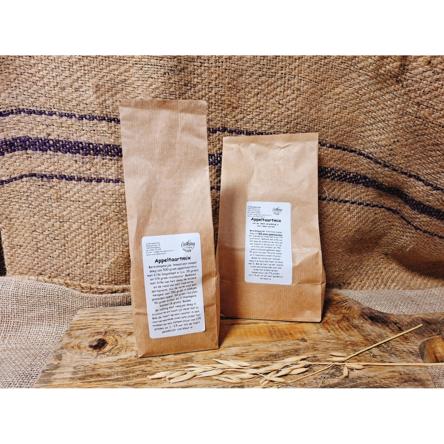 Appeltaartmix 500 gram