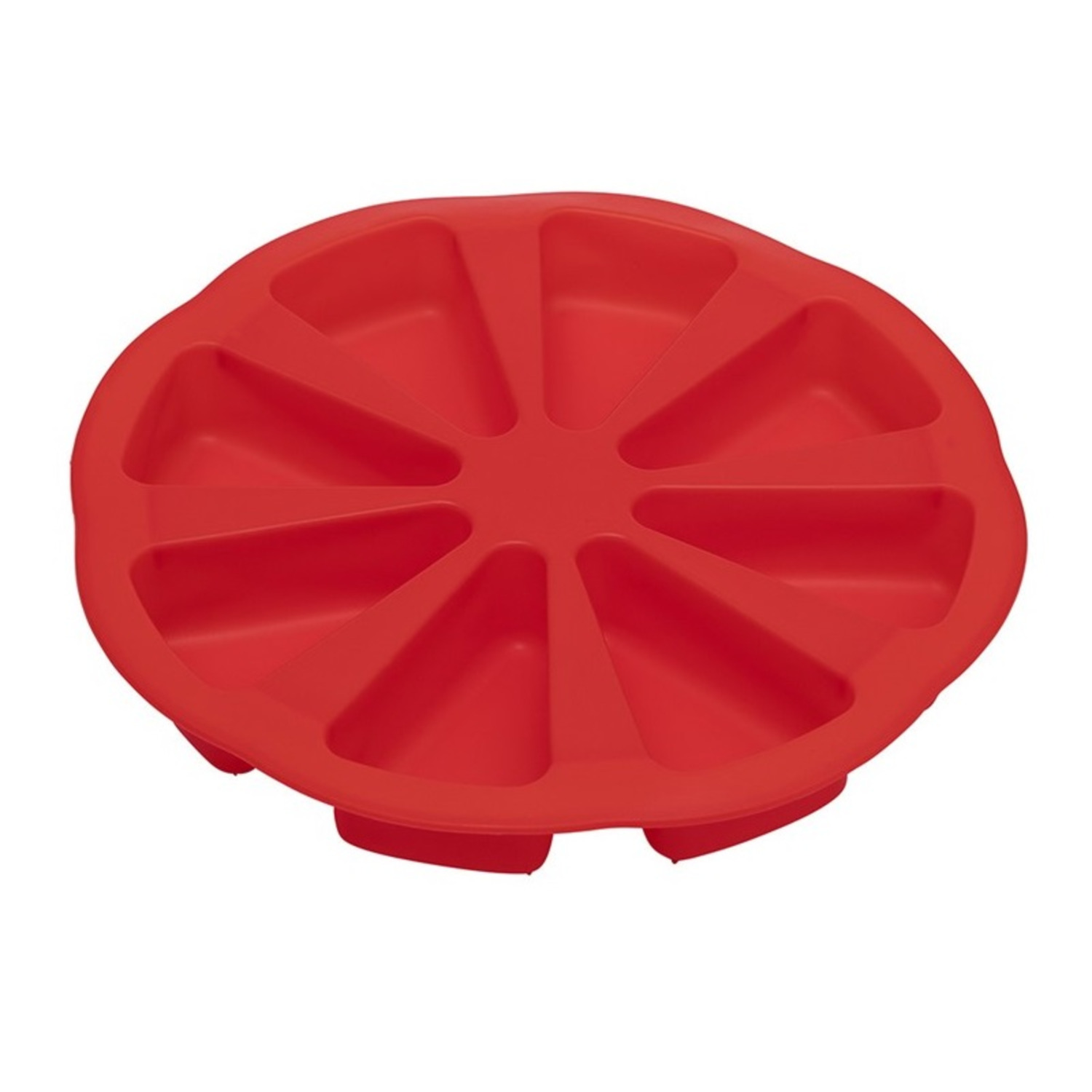 Siliconen Bakvorm Pizzacake 8-punts 28cm