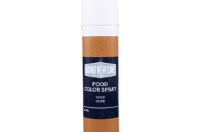Brand New Cake Kleurspray Metallic Goud 100ml