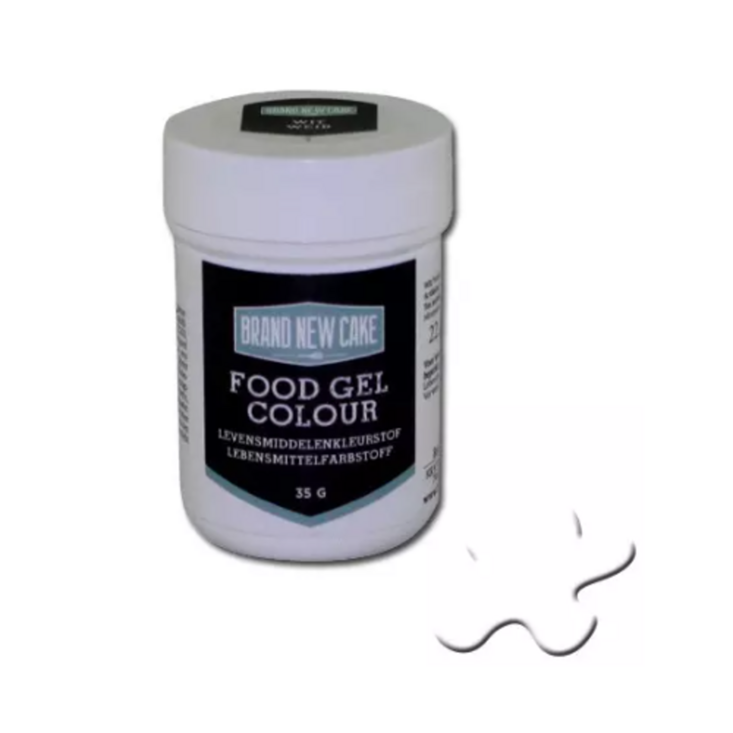 Kleurstof Gel Wit 35 gram