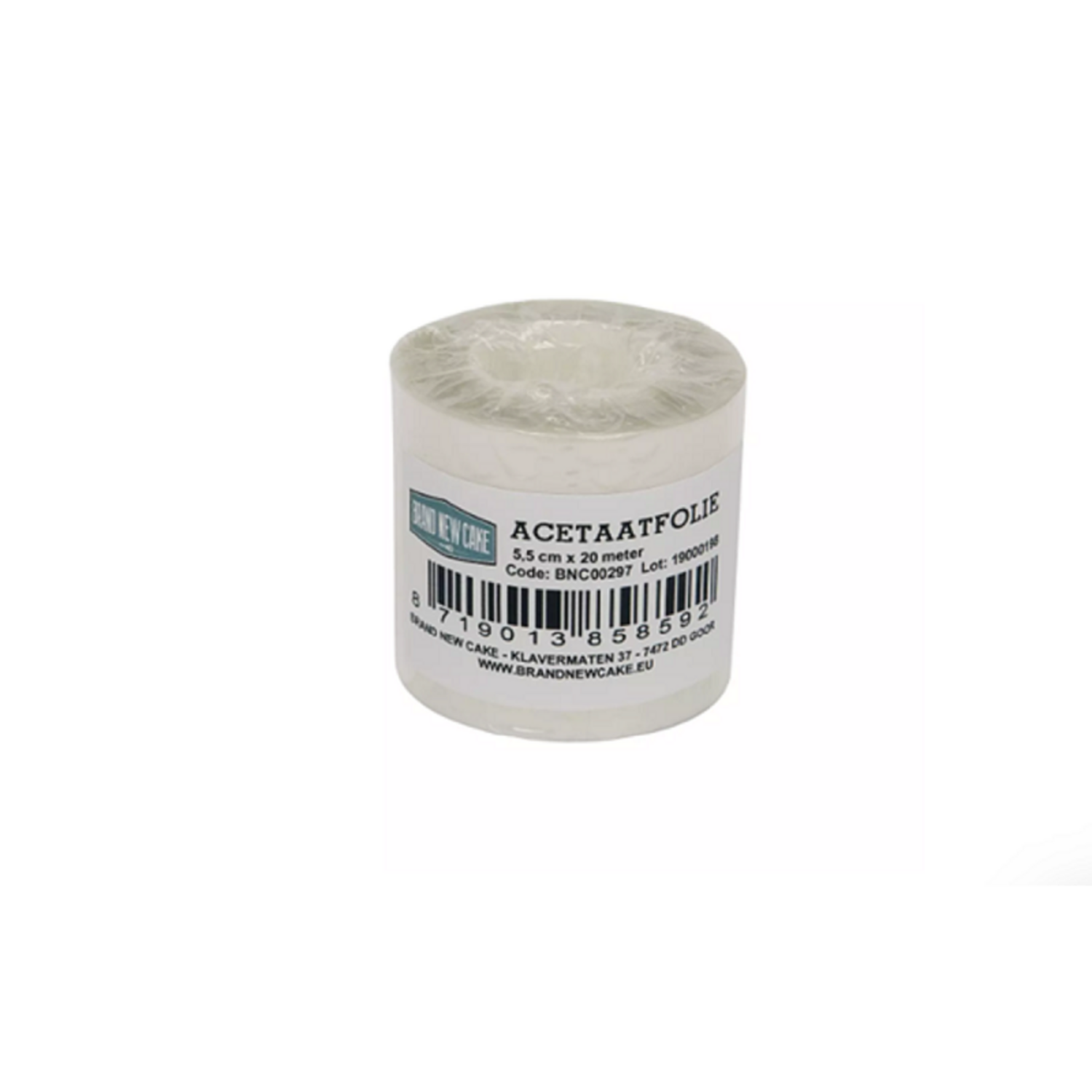 Bavarois band / acetaatfolie 5.5cm x 20m