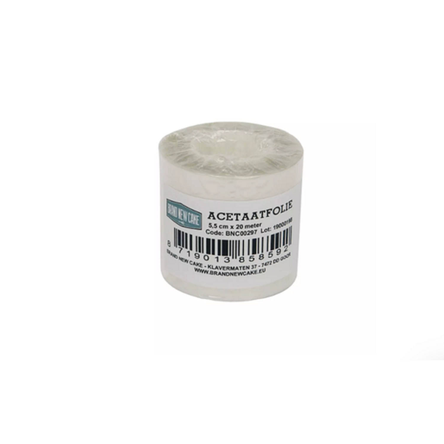 Bavarois band / acetaatfolie 5.5cm x 20m