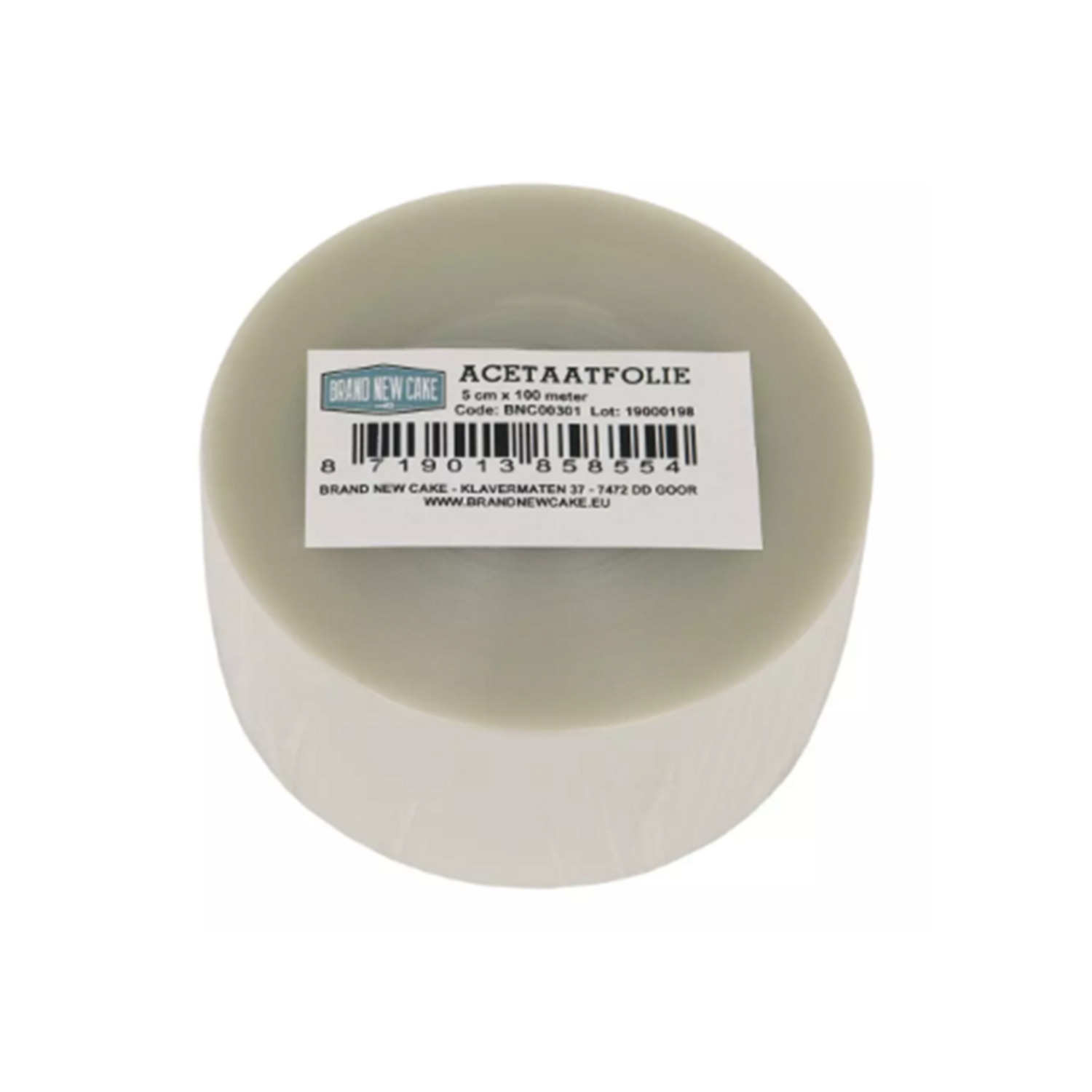 BrandNewCake Acetaatfolie rol 5 cm x 100 m
