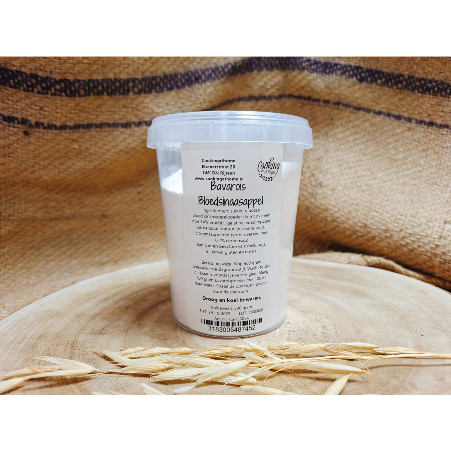 Bavarois Bloedsinaasappel 300 gram