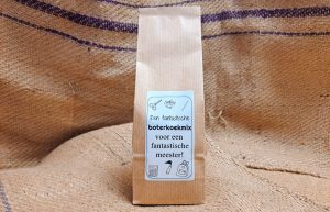 Een fantastische BOTERKOEKMIX voor een fantastische meester!