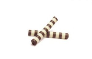 Chocolade Rolletjes Puur/Wit Klein 24st.