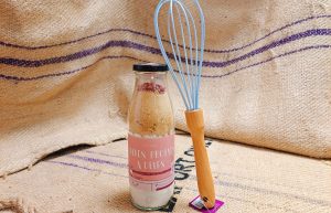 Cadeaupakket 'Cadeaufles met garde'